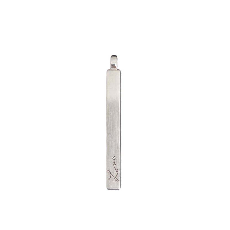 Engravable Bar Charm